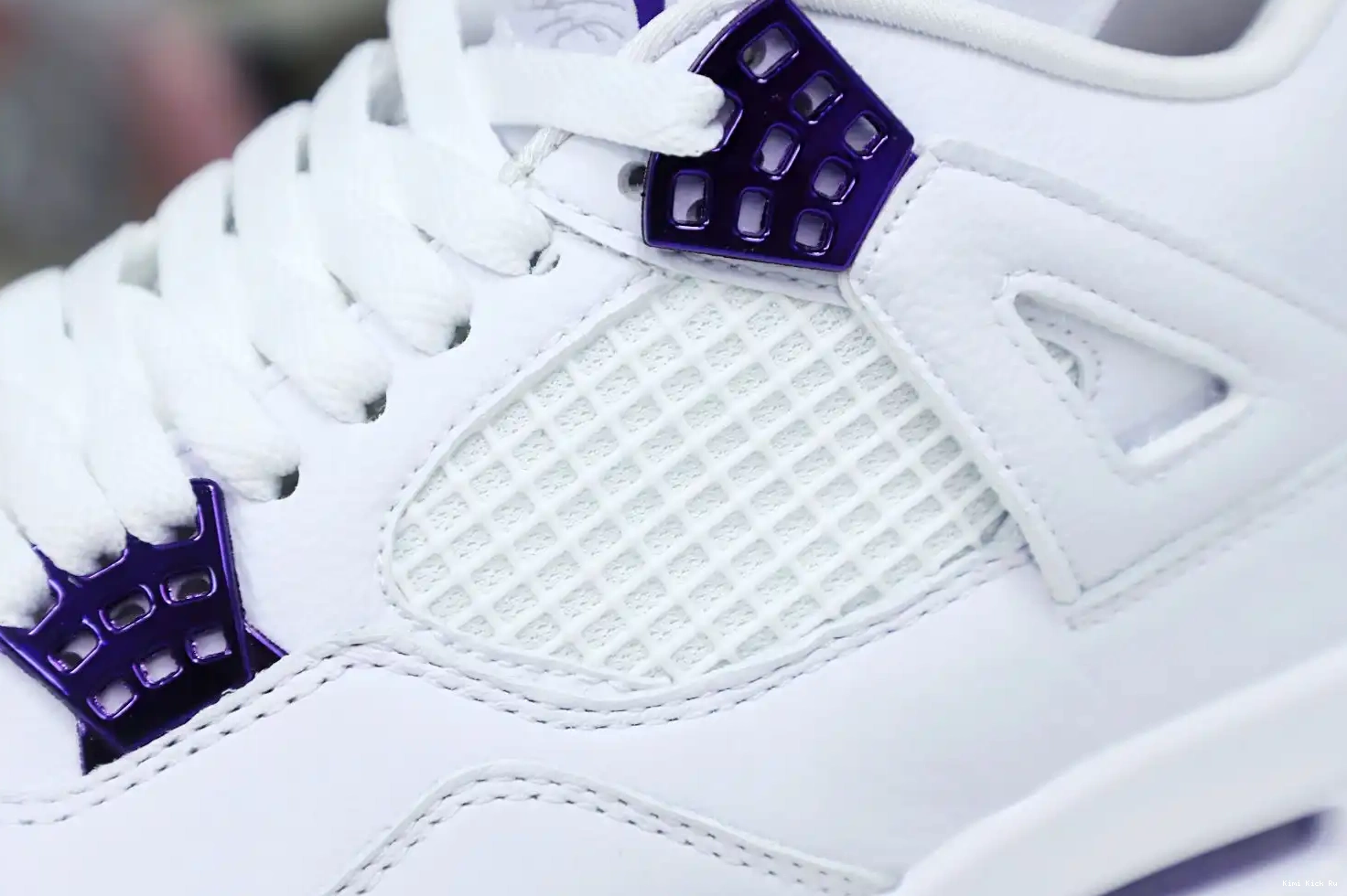 Kimikick PURPLE JORDAN 4 METALLIC AIR 0627